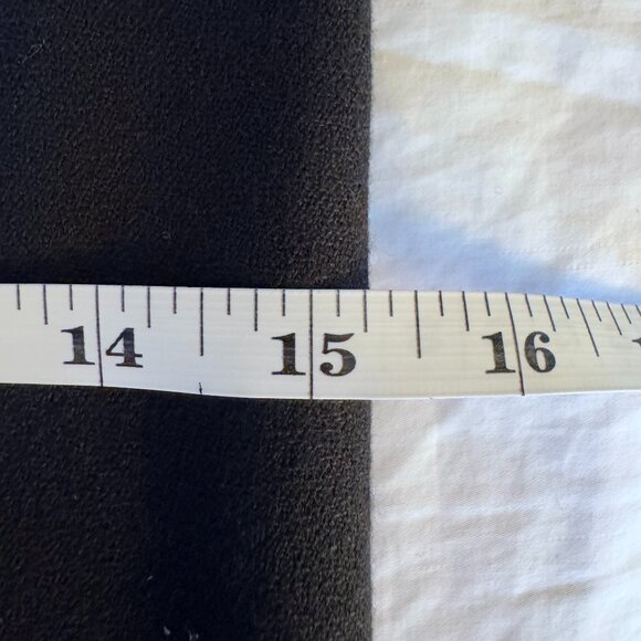 1980s Vintage Black w White Embroidered Trim Skirt and Blazer Suit Set - Picture 13 of 16